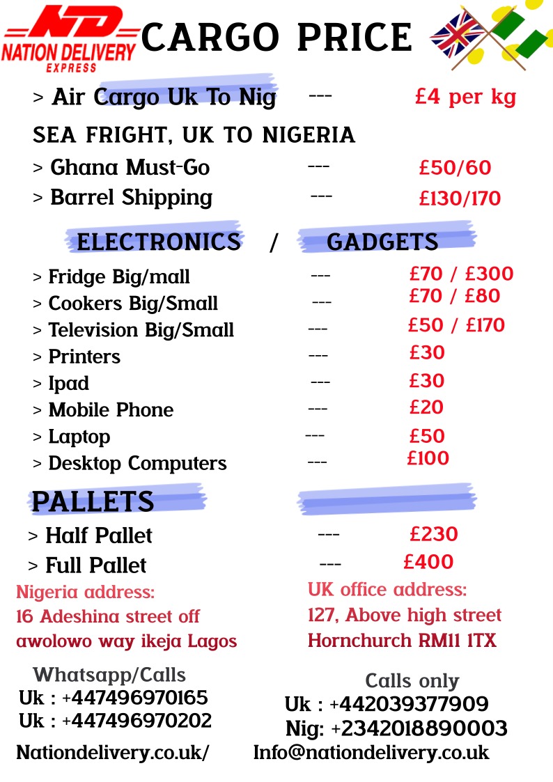 Vehicle shipping service to nigeria